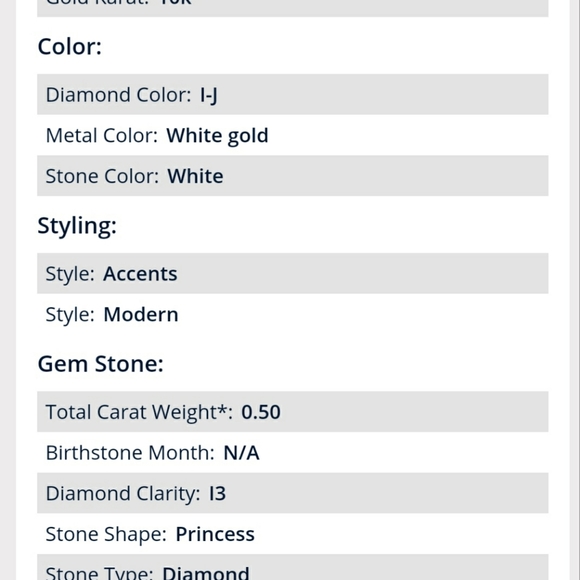 Traditions diamond princess bridge ring - Picture 2 of 5